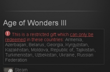 Age of Wonders III  (Steam Gift RU+CIS)