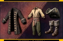 PUBG PIRATE CAPTAIN SET (легальный код) Все страны