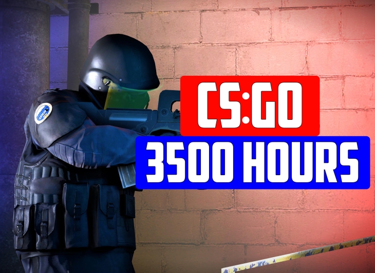 ✅ CS:GO 3500+ часов ✅ С родной почтой