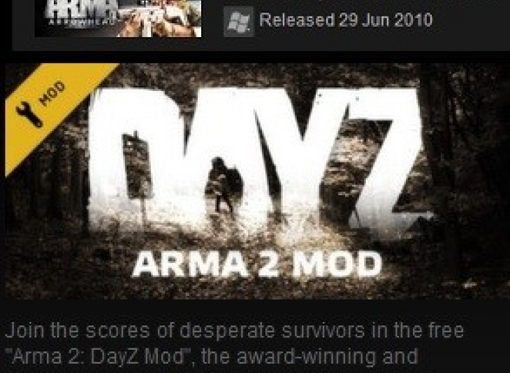 ARMA II 2: Combined Operations (Steam/RU+CIS)+DayZ