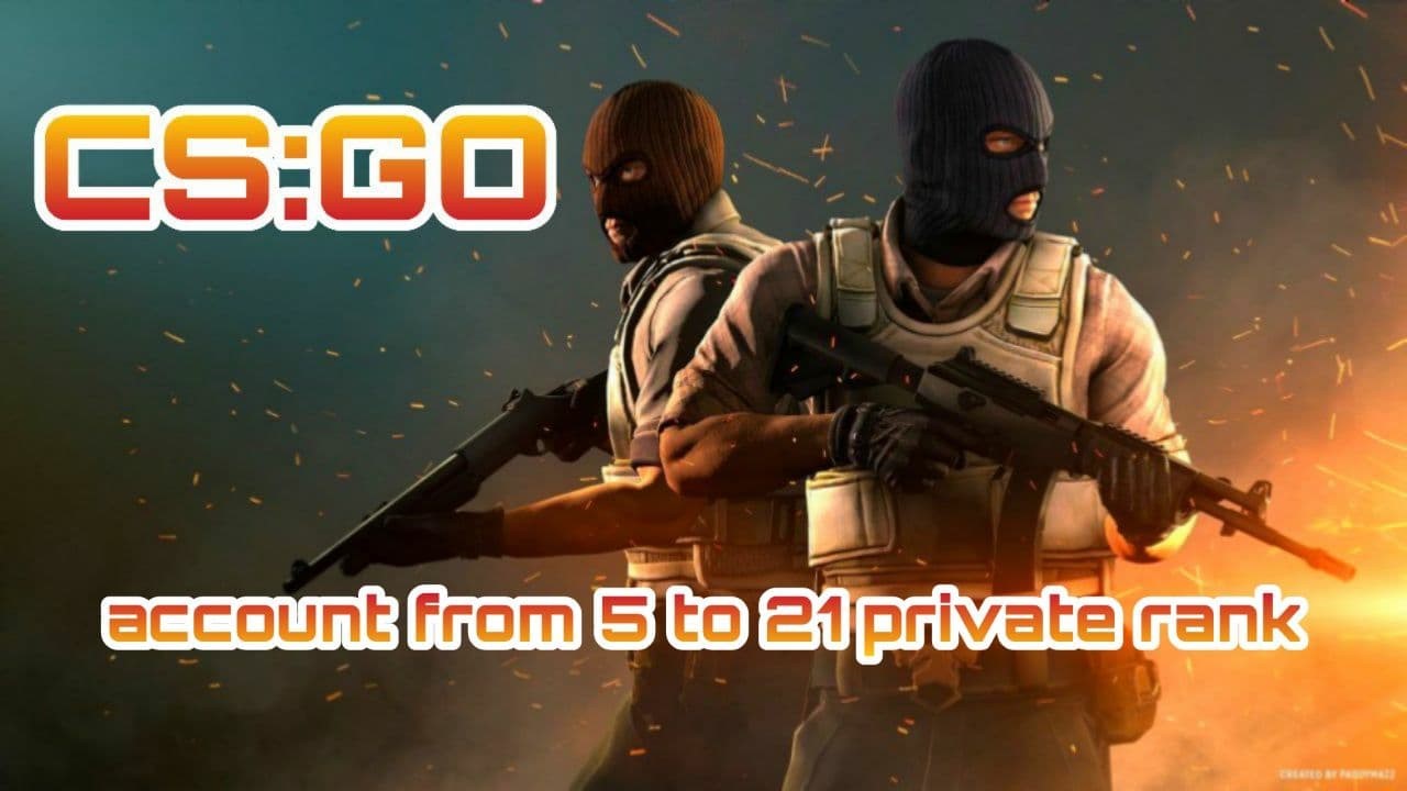 CS:GO аккаунт ???? от 5 до 20 приват ранг ✅