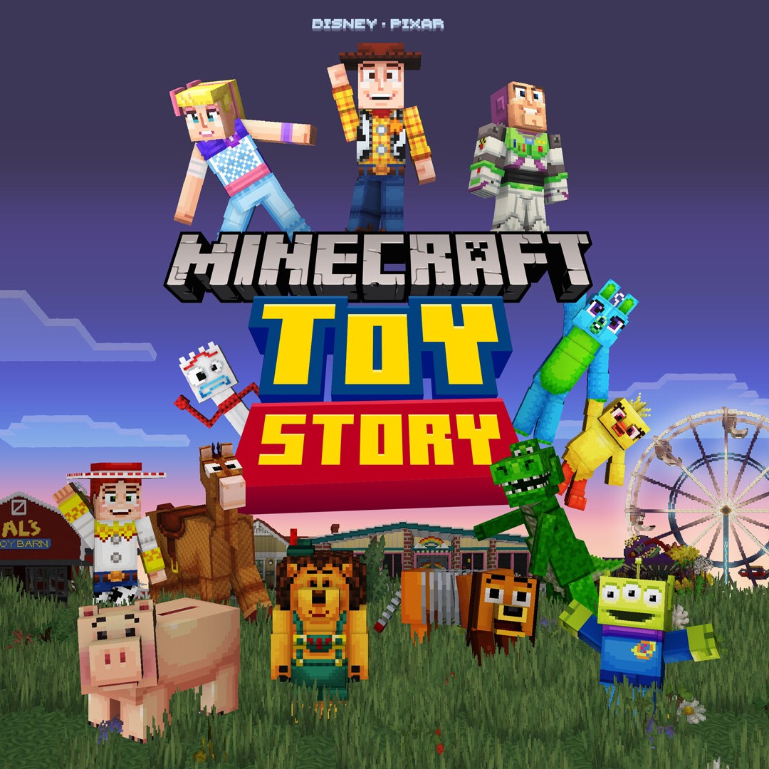 Minecraft История игрушек Мешуп DLC XBOX ONE / X|S ????